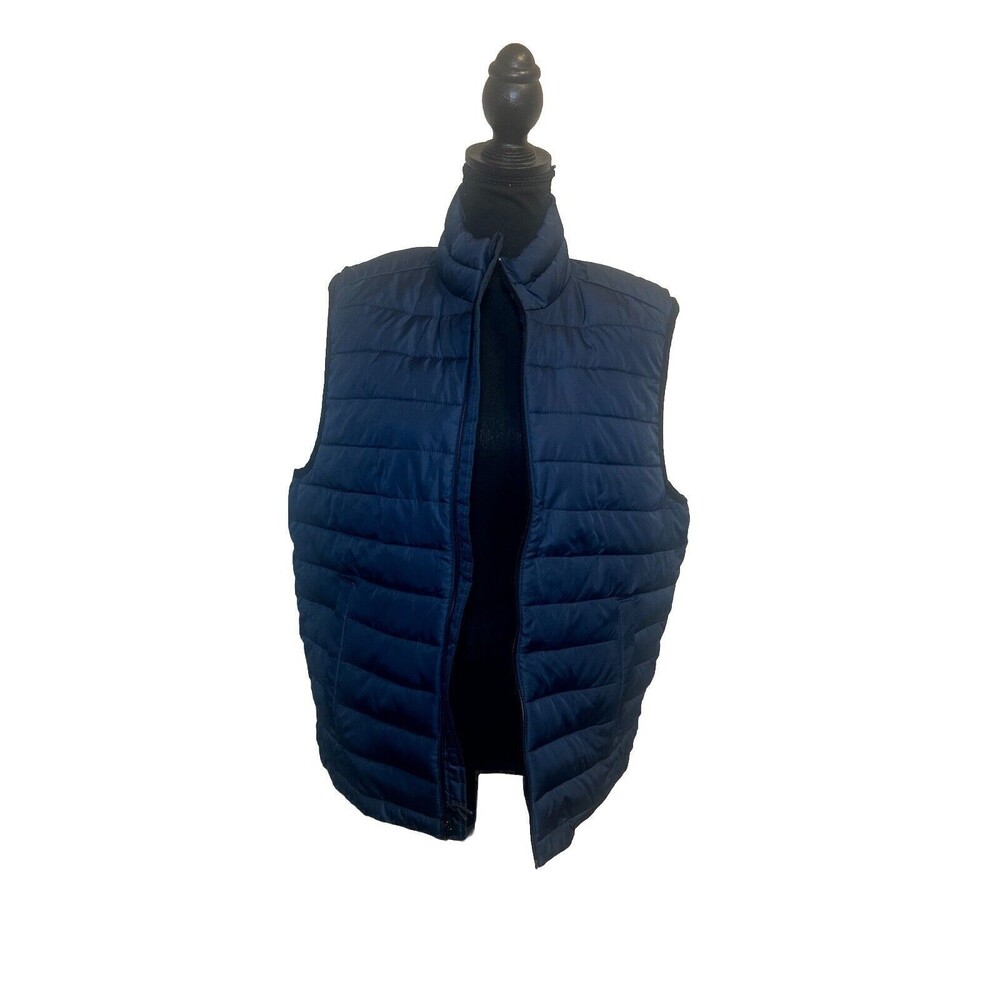 Aeropostale Puffer Vest Remixed Down Navy Blue NWT